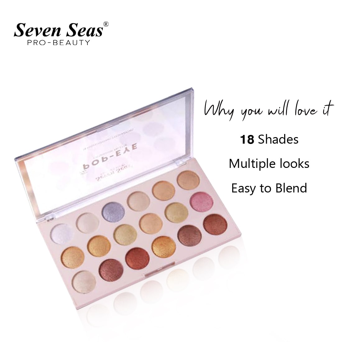 Pop Eyeshadow Palette - Seven Seas Cosmetics
