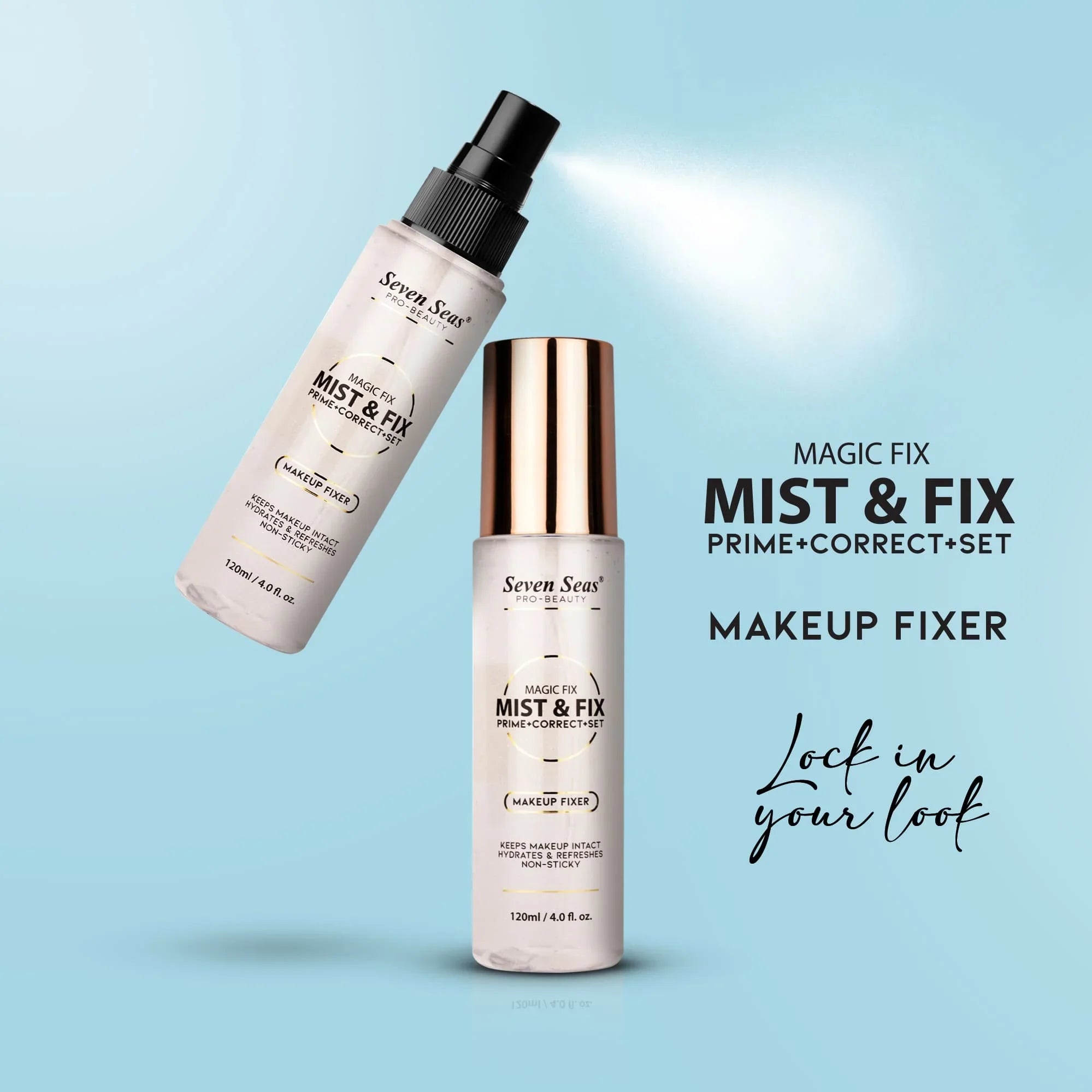 Mist & Fix Makeup Fixer - Seven Seas Cosmetics