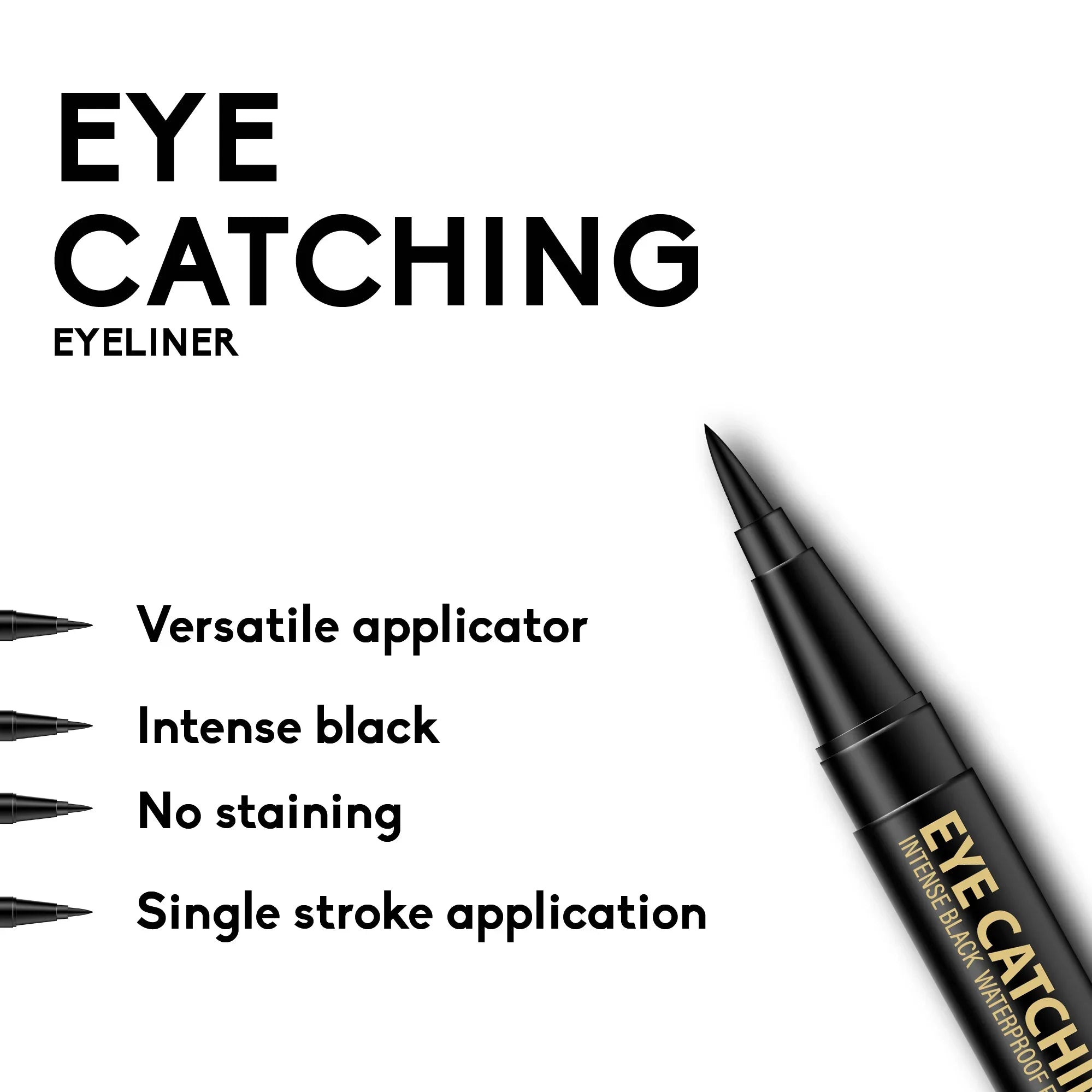 Eye Catching Sketch Eyeliner | Long Lasting Waterproof Eye Makeup - Seven Seas Cosmetics