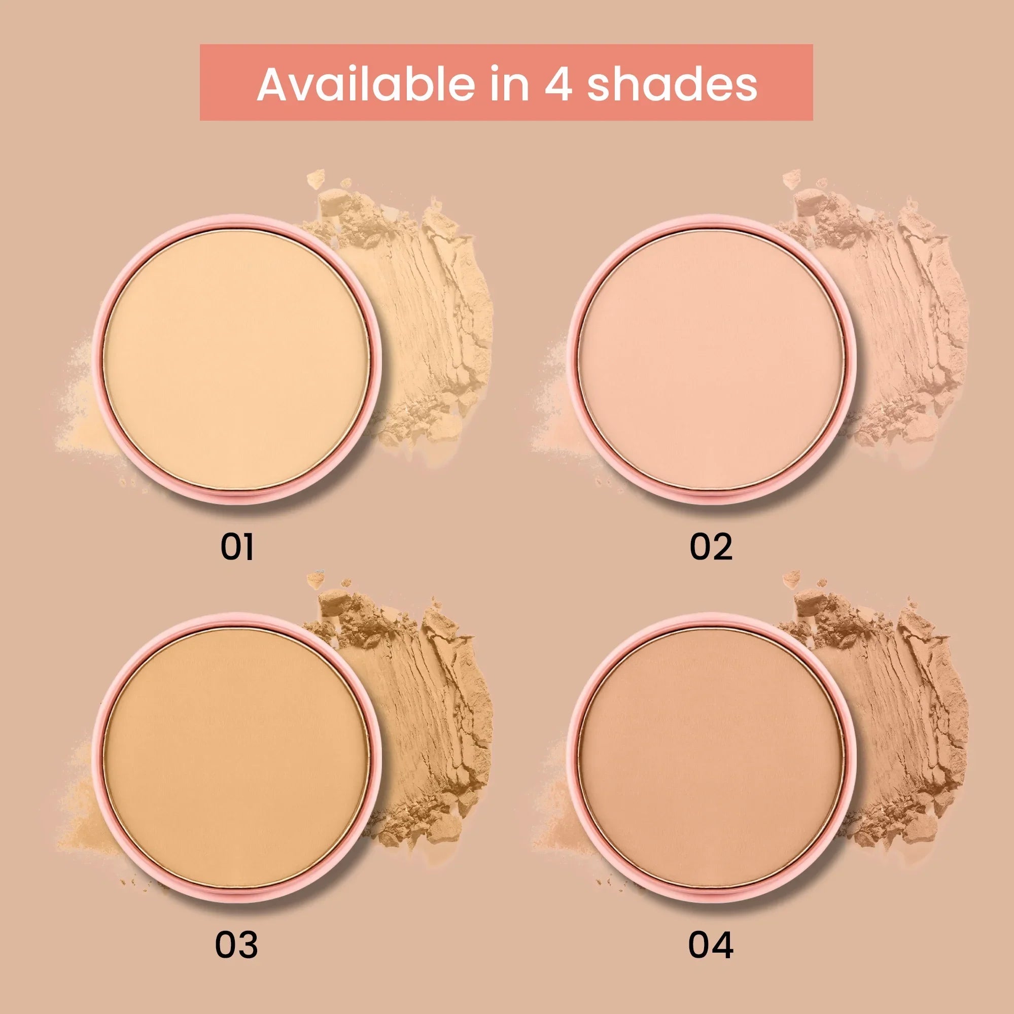 Touch & Glow Full Coverage Compact Powder - Seven Seas Cosmetics
