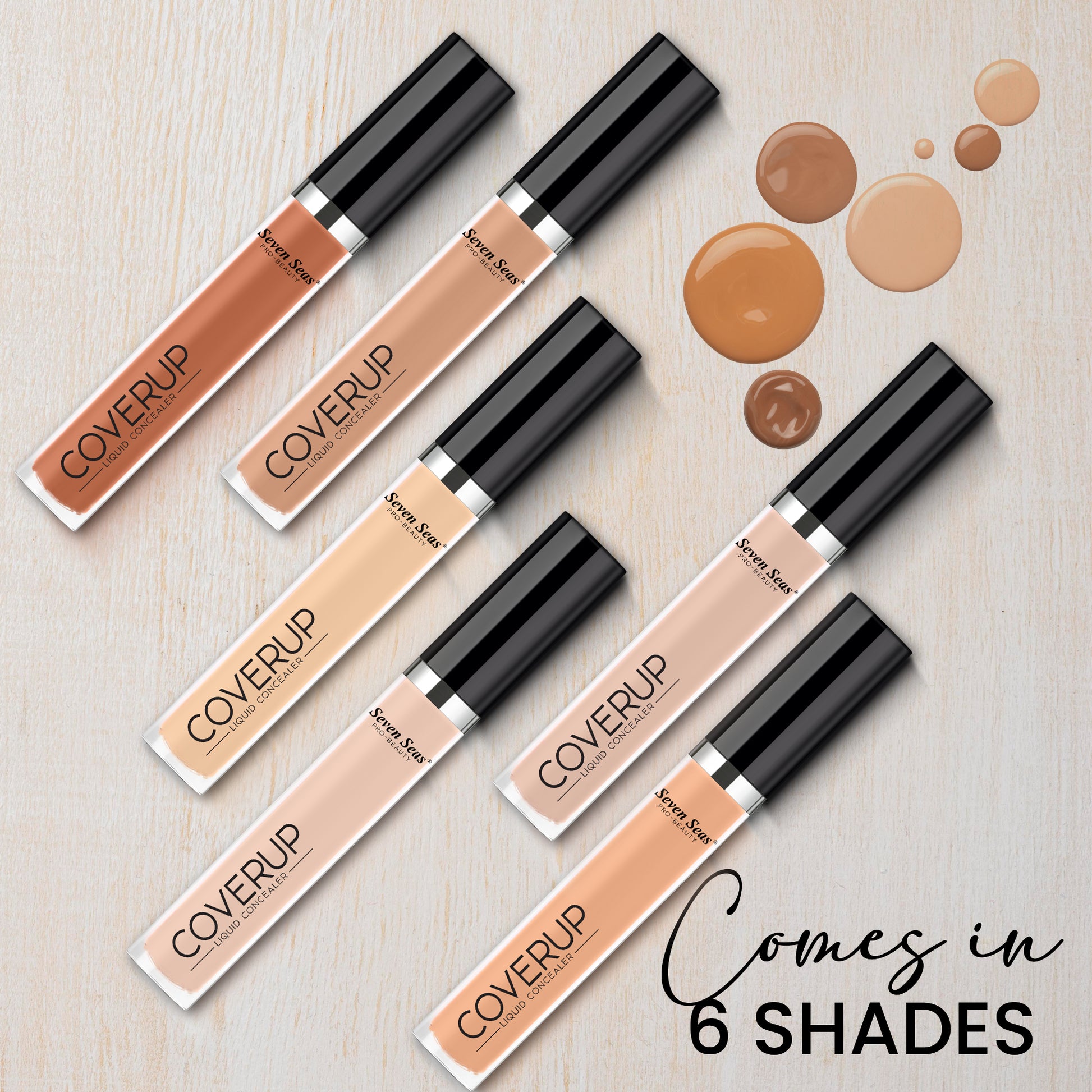 Seven Seas Cover Up Liquid Concealer - Seven Seas Cosmetics
