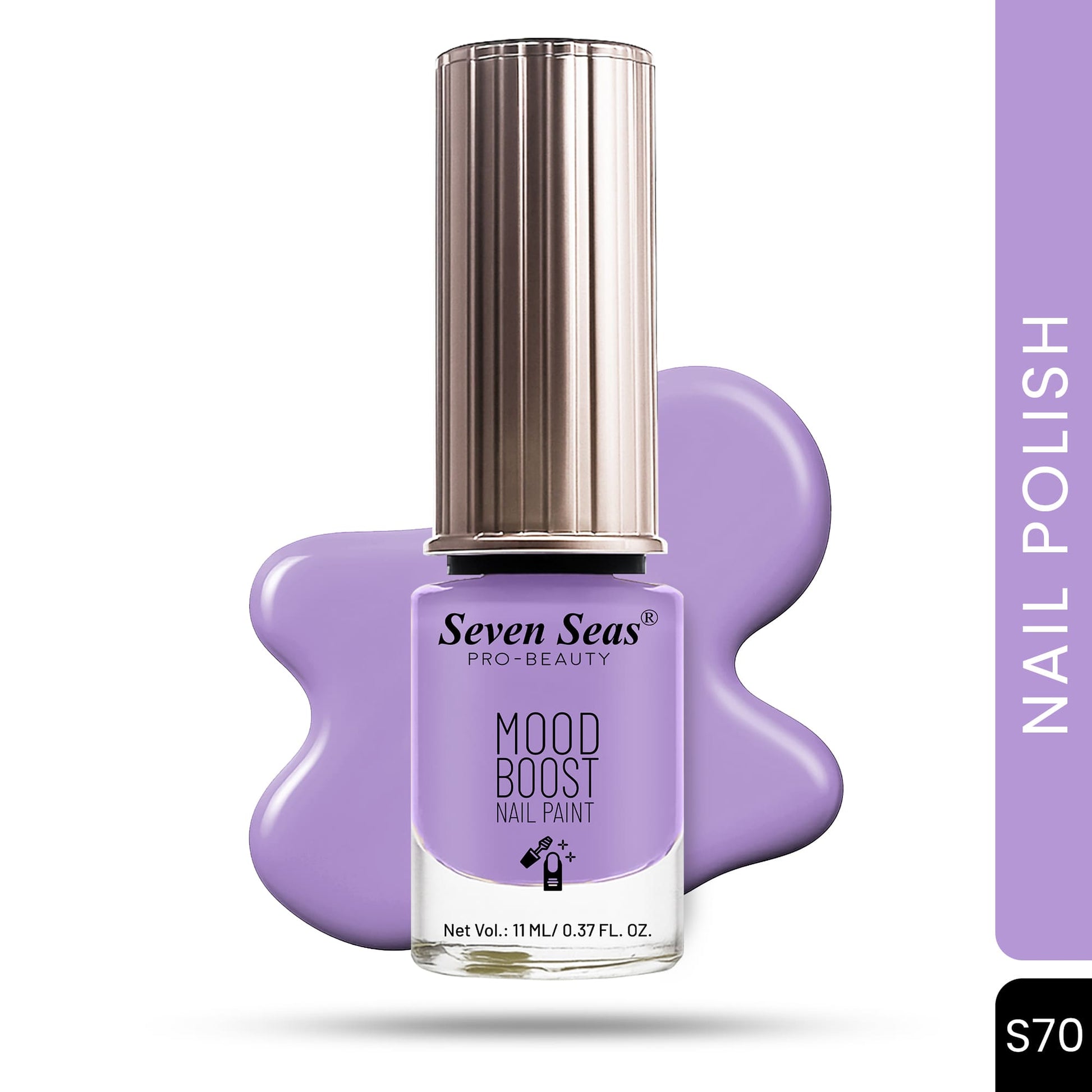 Seven Seas Mood Boost Nail Polish | Bright, Bold & Beautiful Finish - Seven Seas Cosmetics