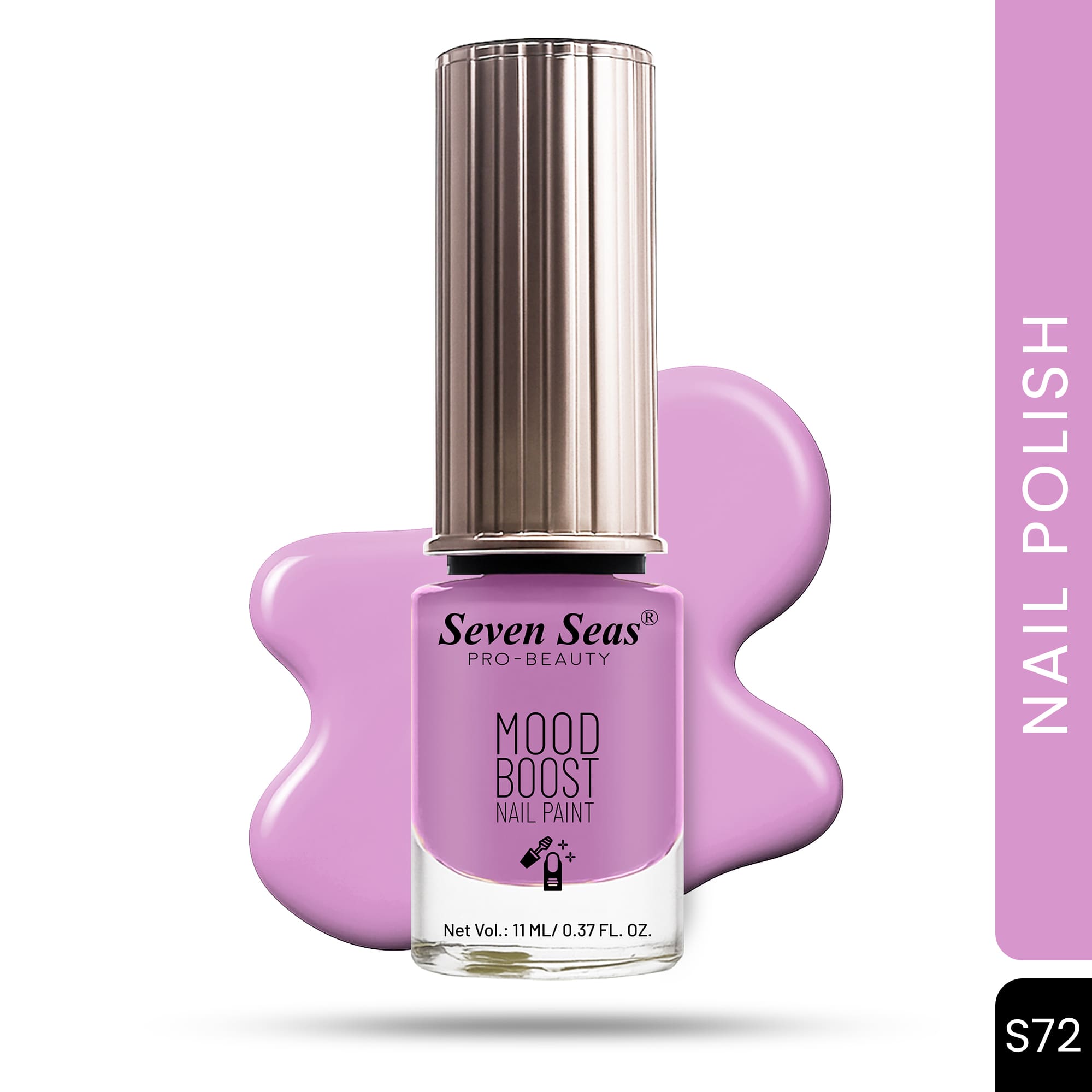 Seven Seas Mood Boost Nail Polish | Bright, Bold & Beautiful Finish - Seven Seas Cosmetics