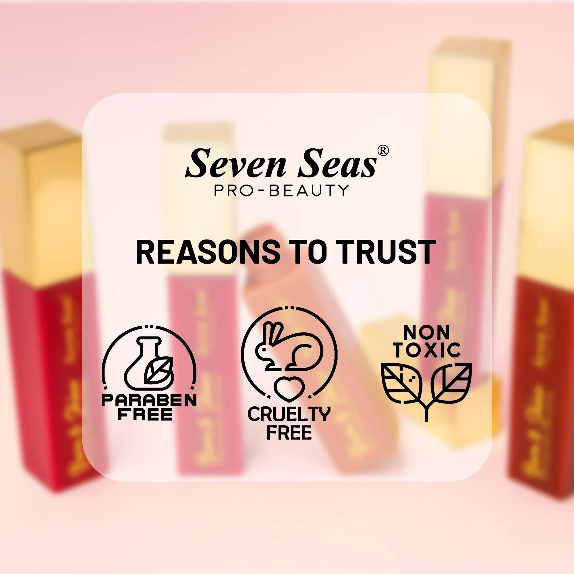 Born to shine liquid lipstick - Seven Seas Cosmetics