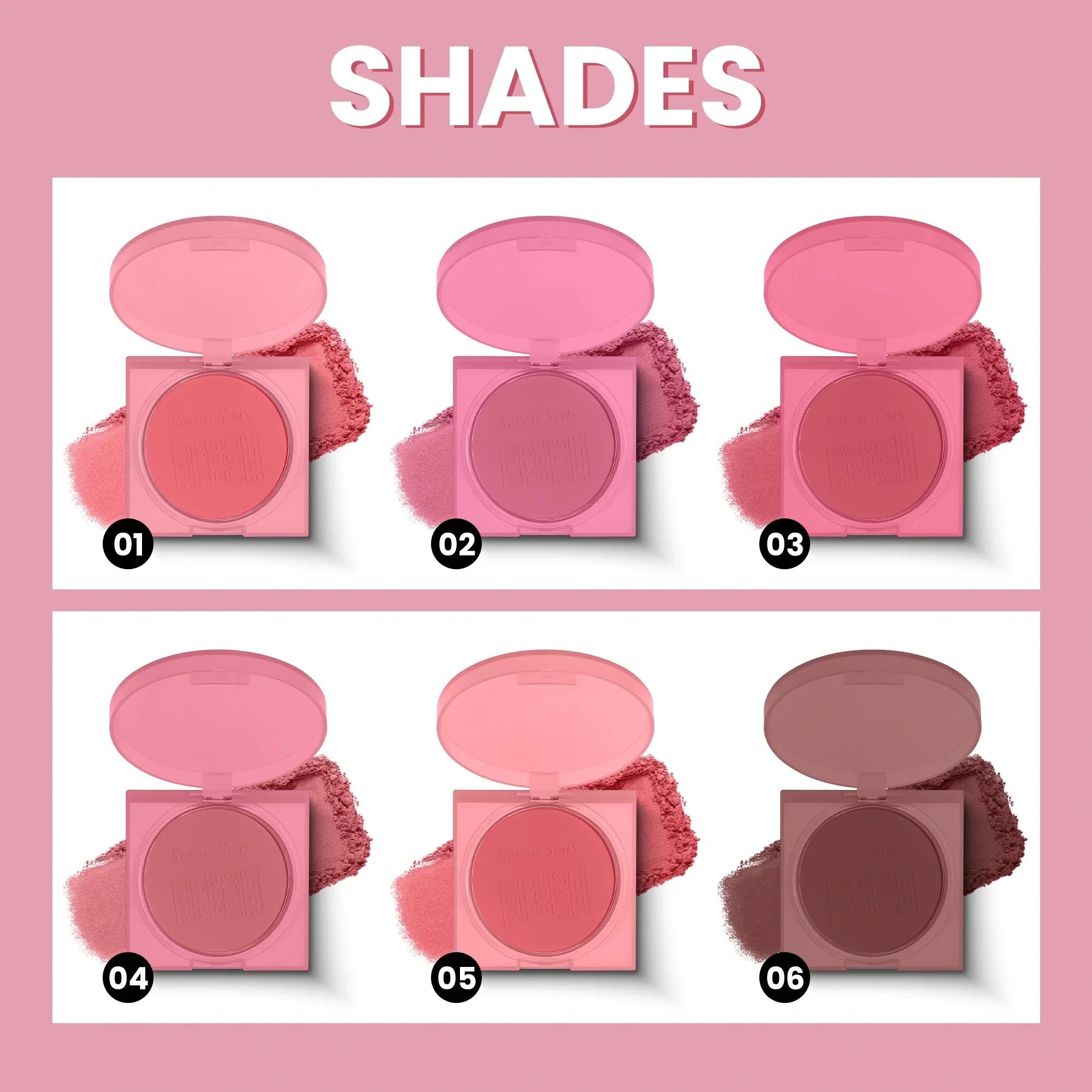 Blusher Eyeshadow - Seven Seas Cosmetics