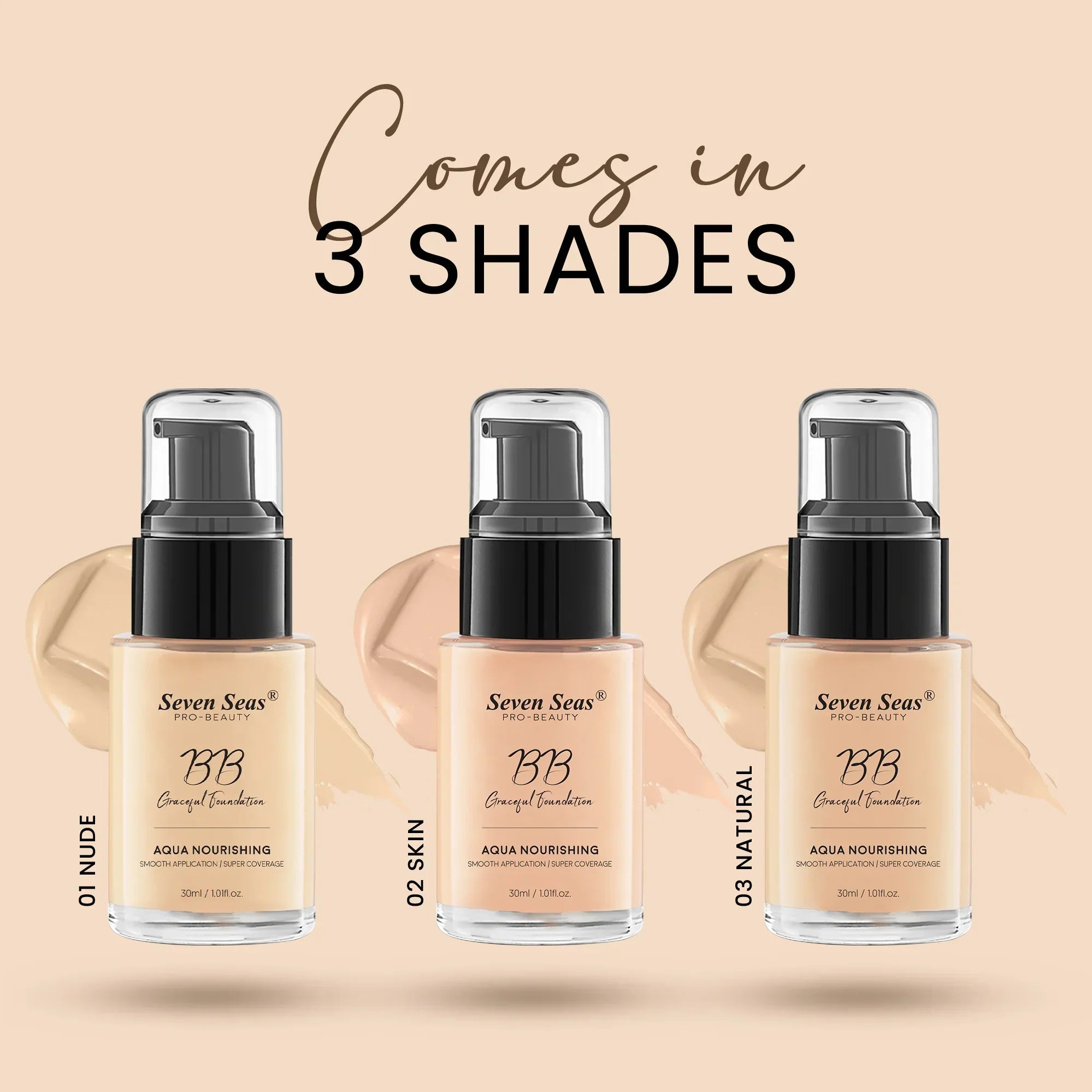 BB Graceful Foundation - Seven Seas Cosmetics
