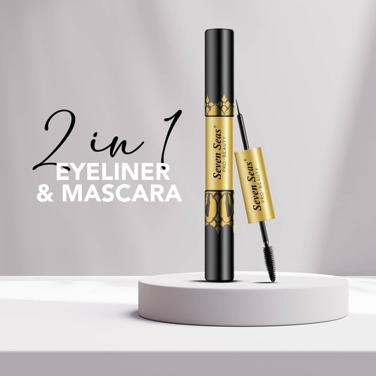 2 in 1 Eyeliner & Mascara - Seven Seas Cosmetics