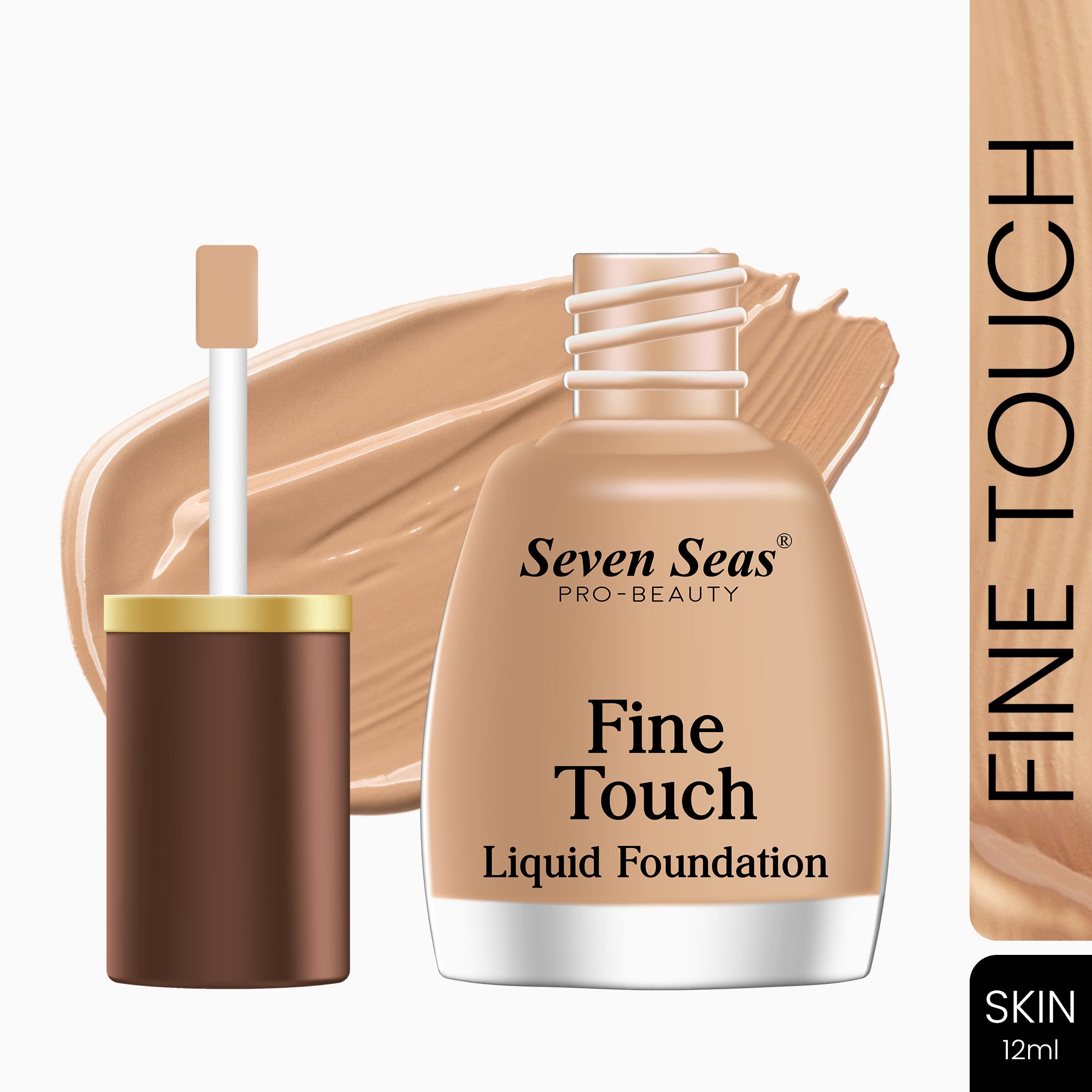 Seven Seas Fine Touch Liquid Foundation - Seven Seas Cosmetics