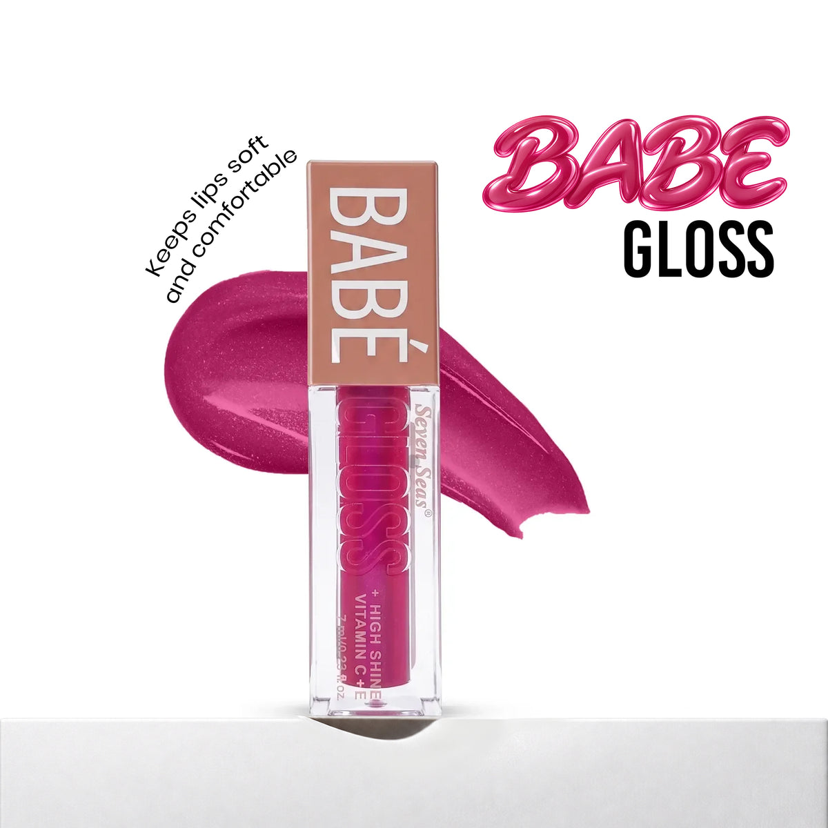 Go Babe High Shine Lip Gloss with Vitamin C & E