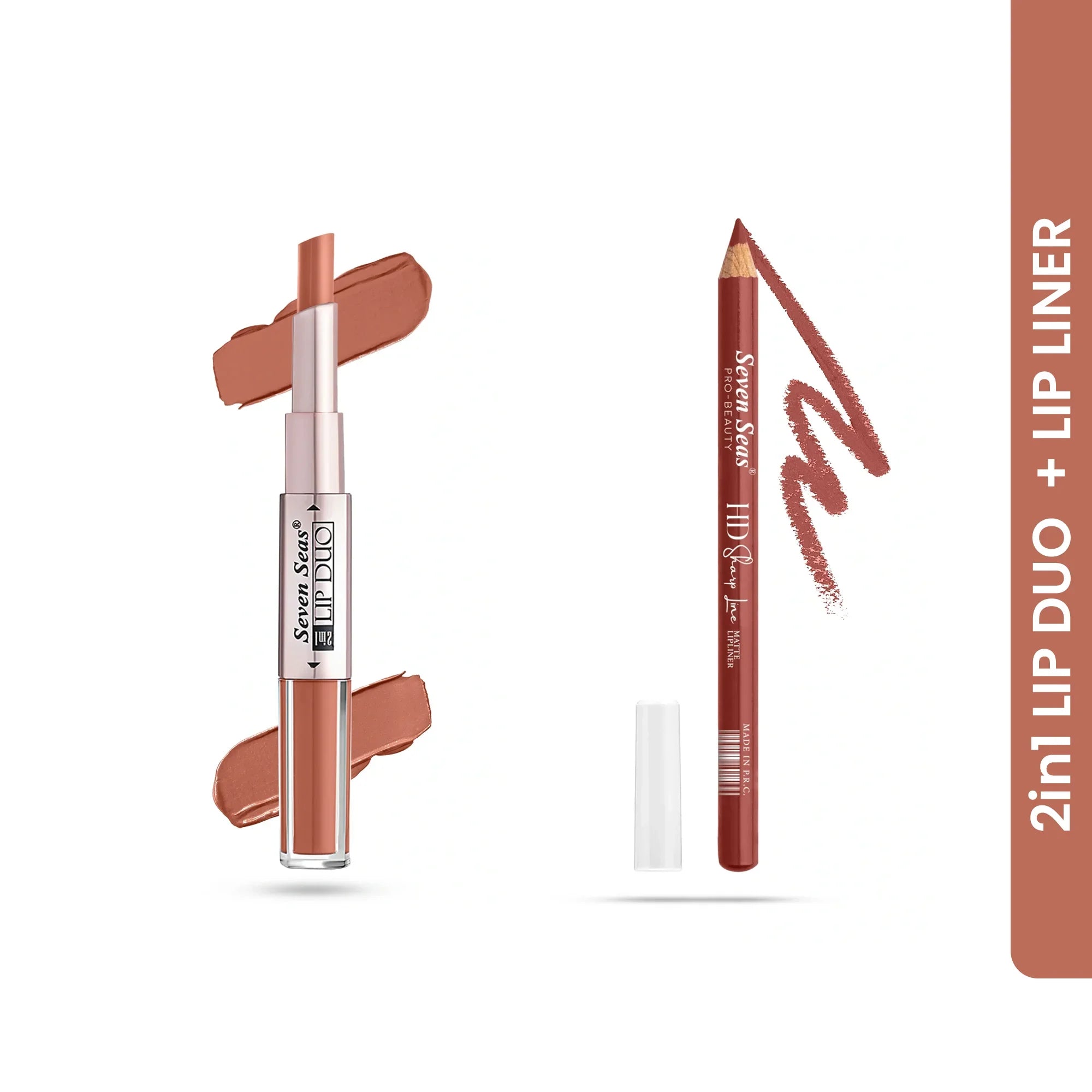 2 in 1 Lip Duo+ Lip Liner - Seven Seas Cosmetics