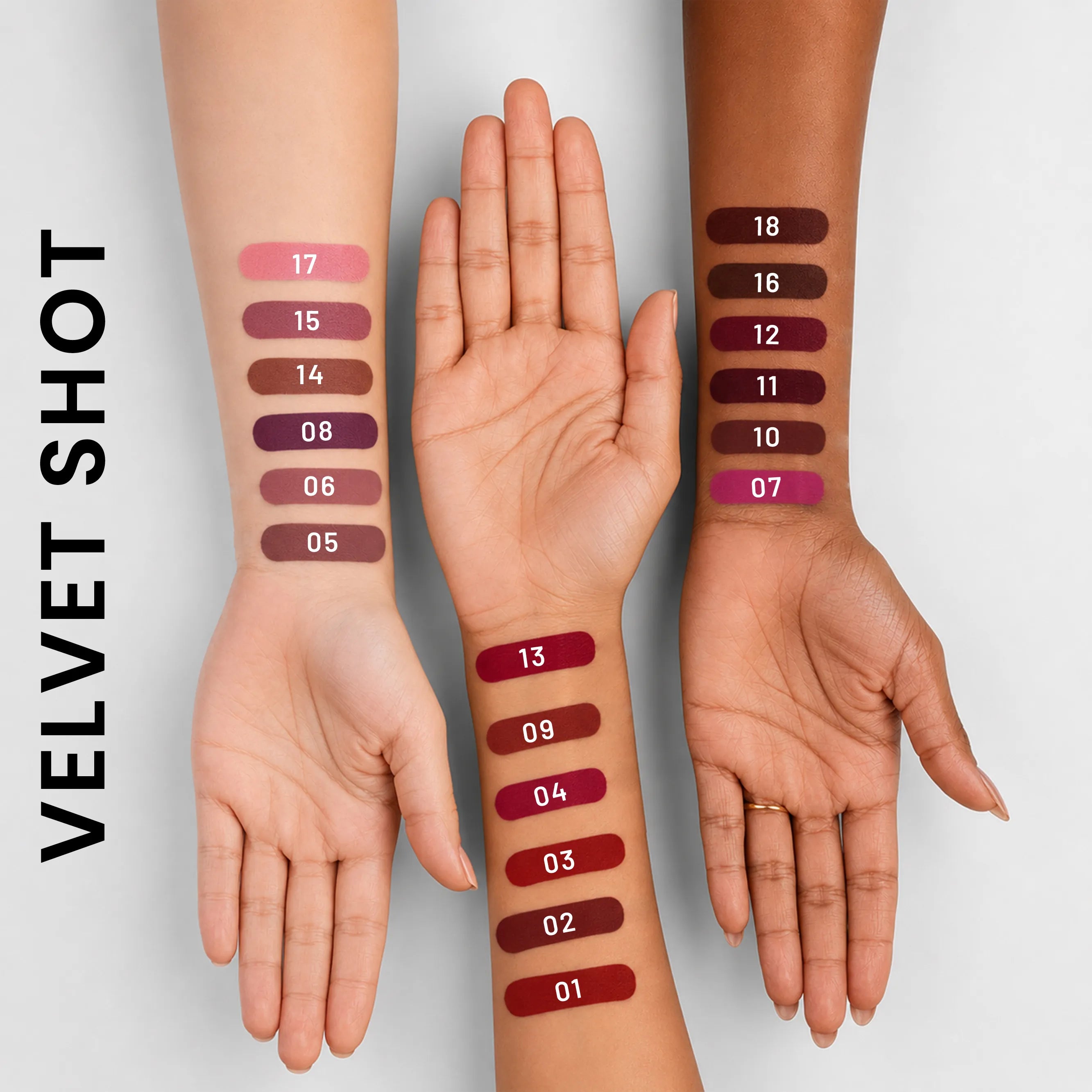 Velvet Shot Non-Transfer Lipstick | 14-Hour Long Lasting & Waterproof
