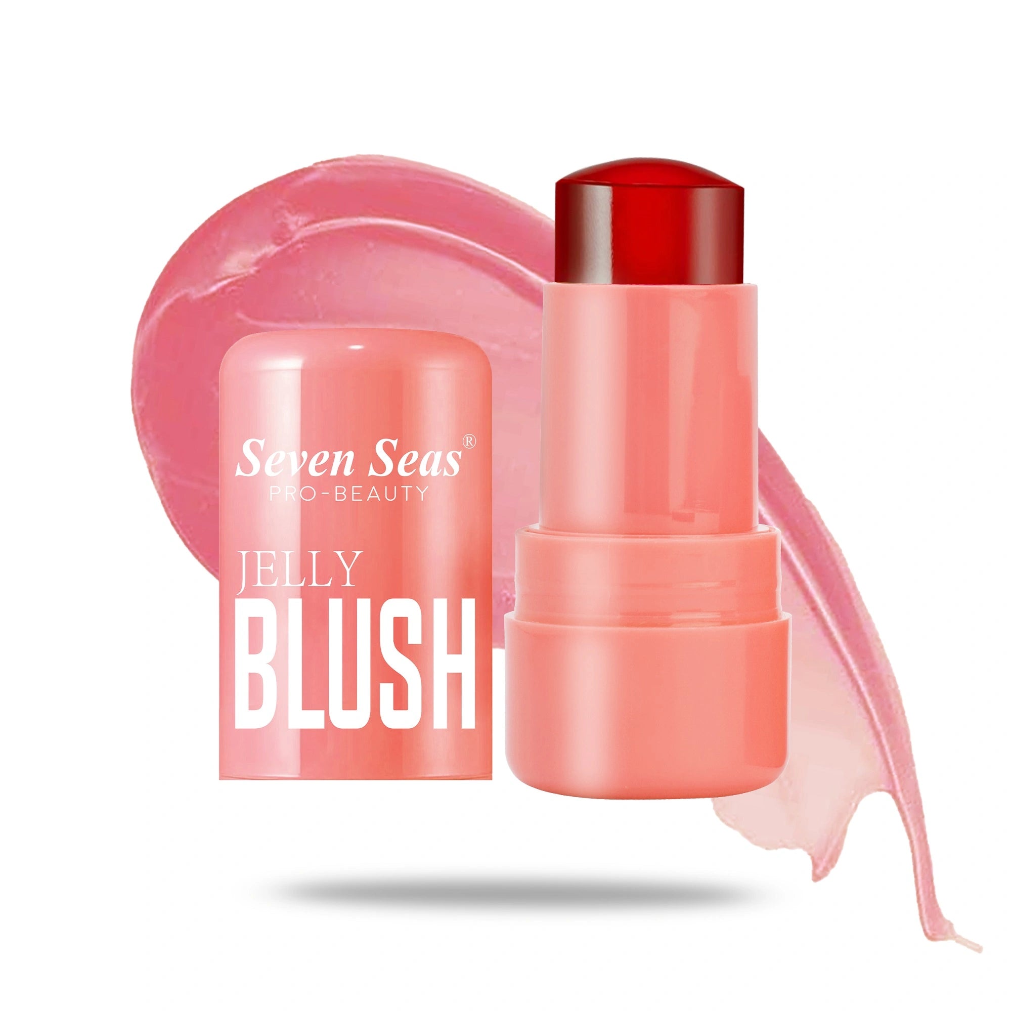 Seven Seas Matte Jelly Blush Tint | Moisturising Lip, Cheek & Eye Tint