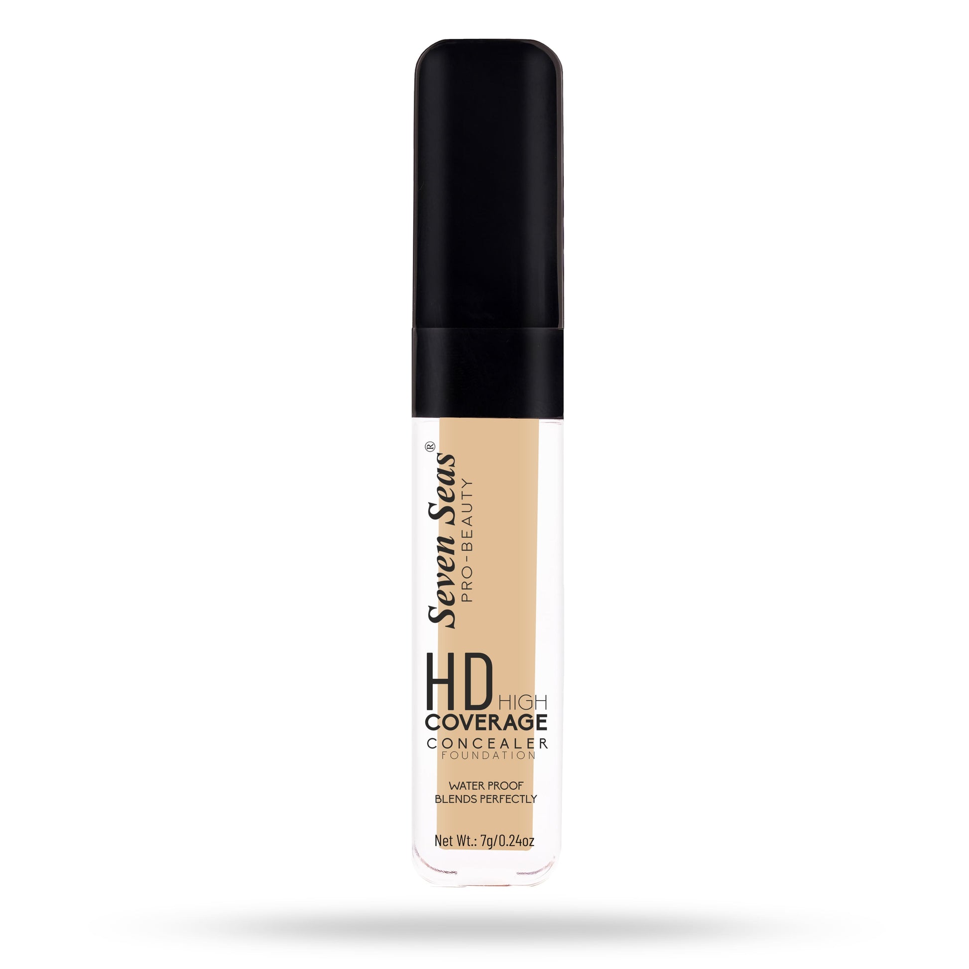 Seven Seas Full Coverage Concealer, Matte & Poreless | Ultra Blendable Matte finish waterproof Long Lasting concealer - Seven Seas Cosmetics