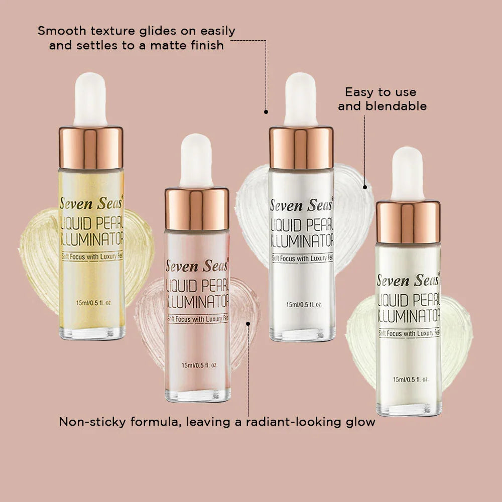 Liquid Pearl Illuminator Face Highlighter - Seven Seas Cosmetics