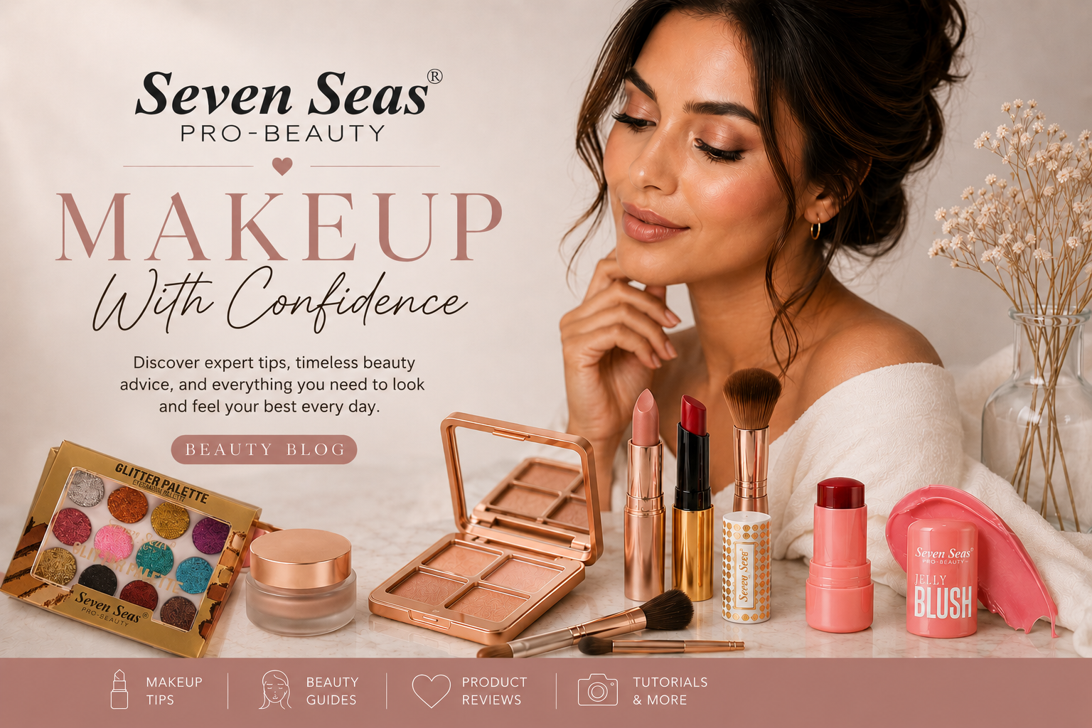 Makeup with Confidence: How the Right Makeup Can Transform Your Self-Esteem - Seven Seas Cosmetics