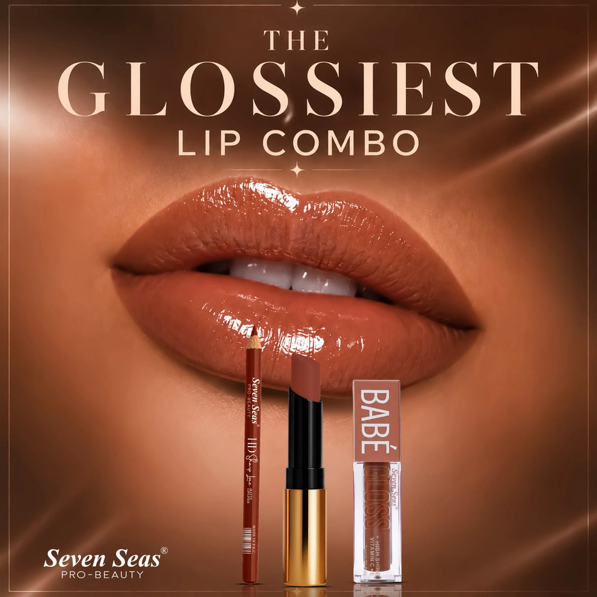 Glossiest Lip Combo - Seven Seas Cosmetics