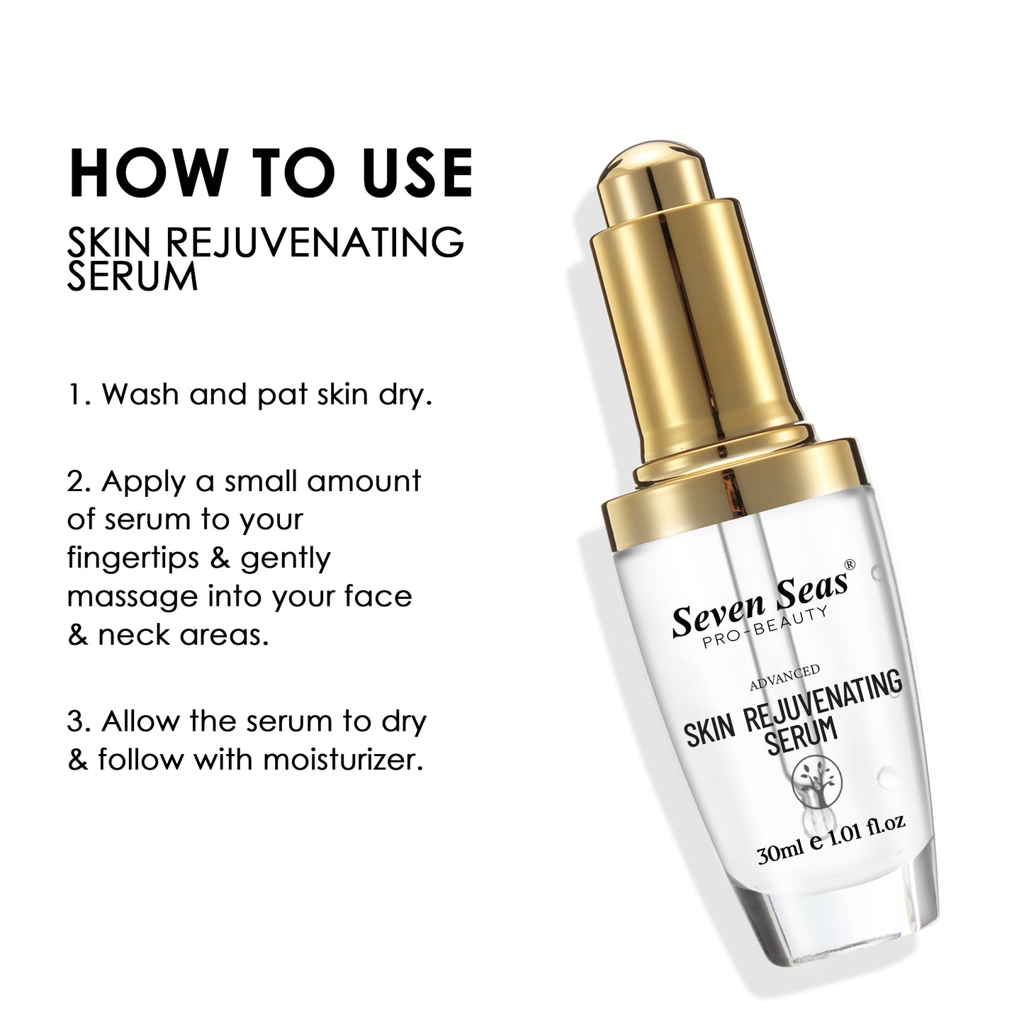 Seven Seas Skin Rejuvenating Serum | Revitalizing Skin Serum for Women