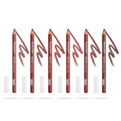 HD Sharp Lip Liner | Pack Of 6