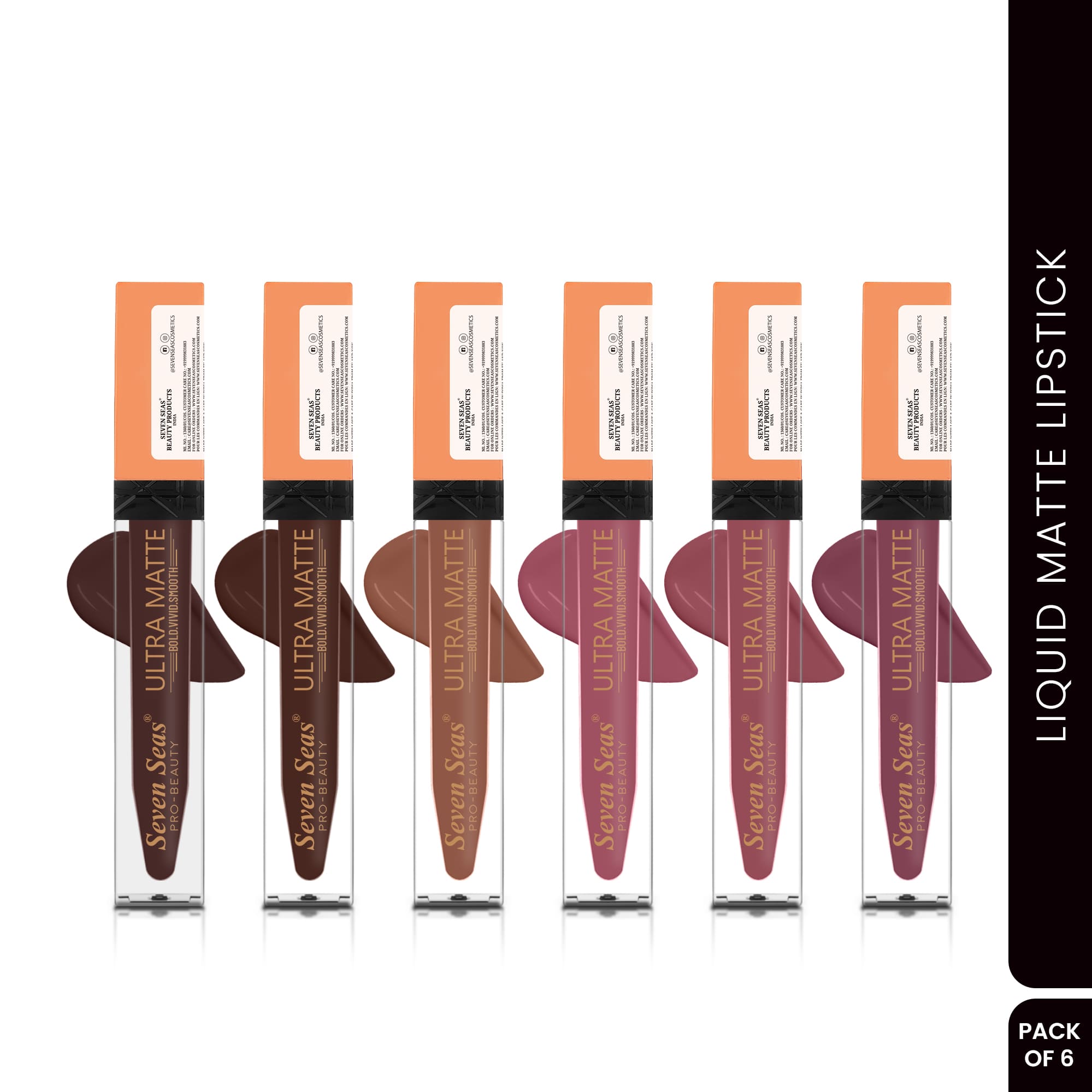 Ultra Matte Liquid Lipstick for Women | Long Lasting, High Pigment Color