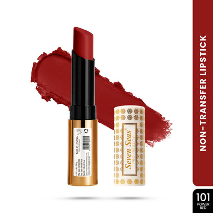 Velvet Shot Non Transfer Lipstick, 14 Hour Long Lasting and Waterproof