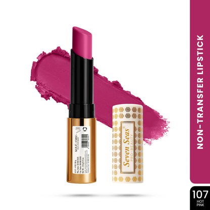 Velvet Shot Non Transfer Lipstick, 14 Hour Long Lasting and Waterproof