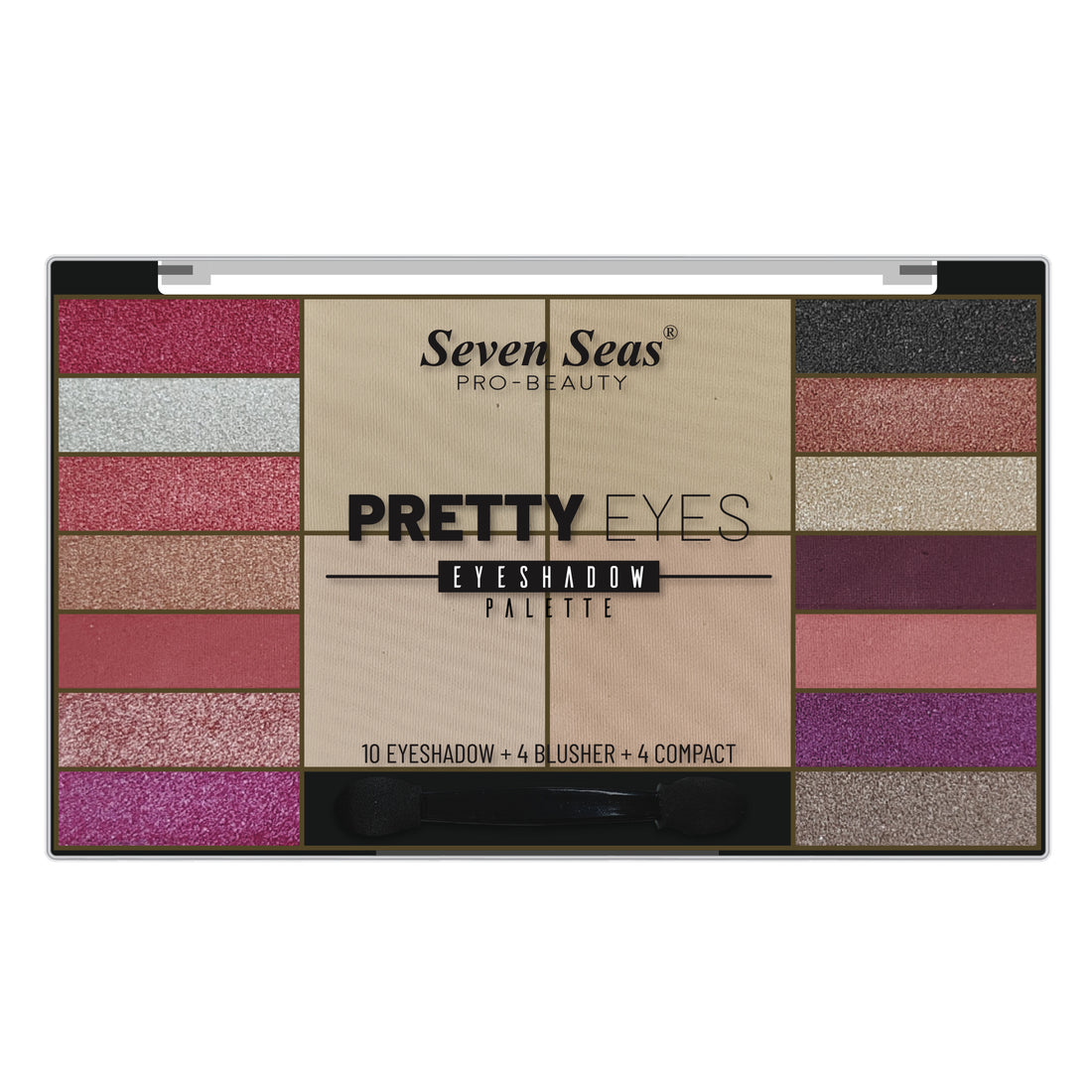 Seven Seas Pretty Eye shadow Palette - Seven Seas Cosmetics