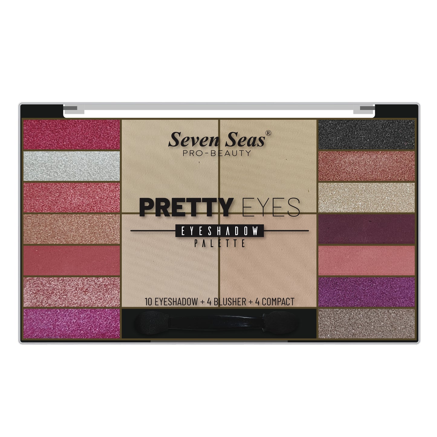 Seven Seas Pretty Eye shadow Palette | Shimmery Eye shadow Palette