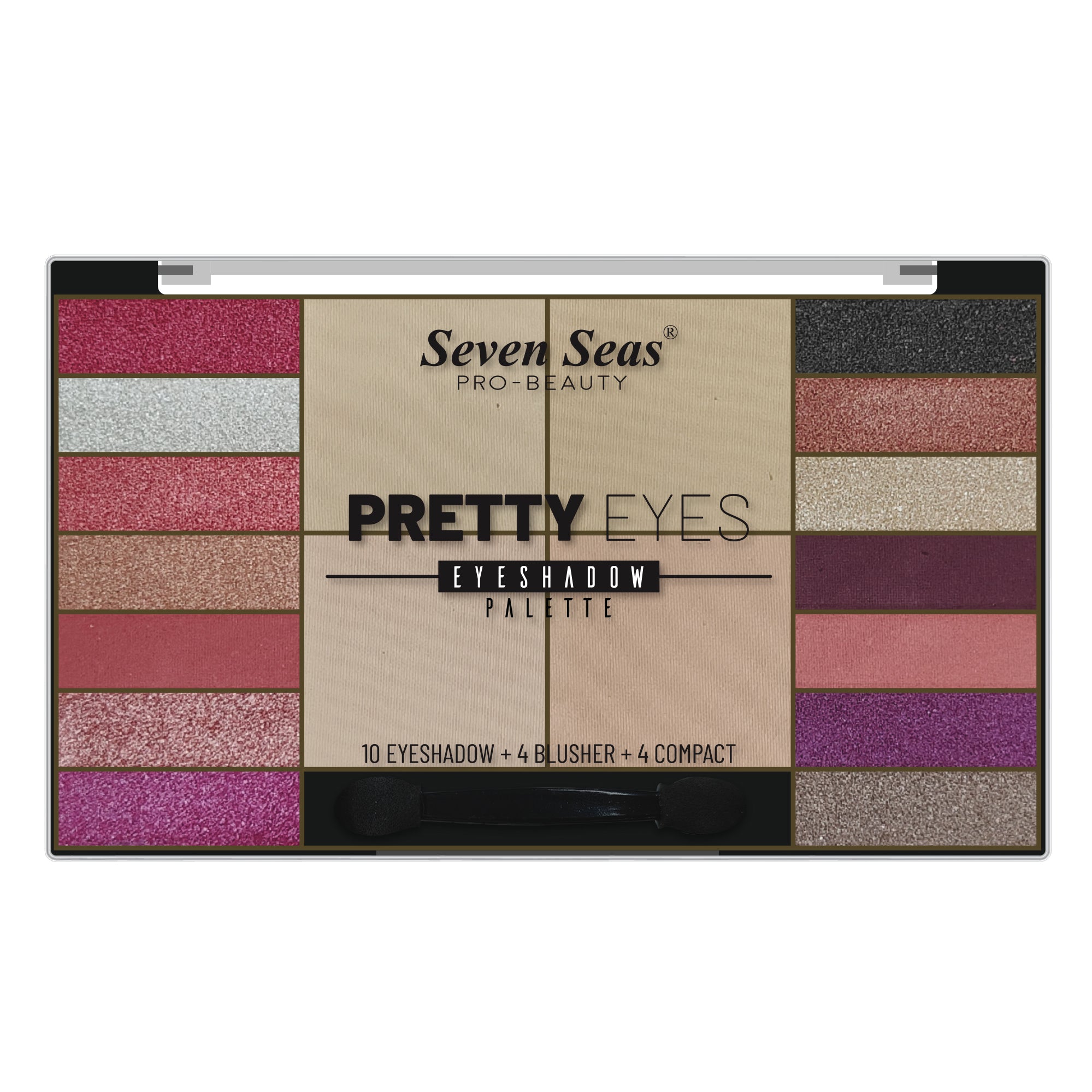 Seven Seas Pretty Eye shadow Palette - Seven Seas Cosmetics