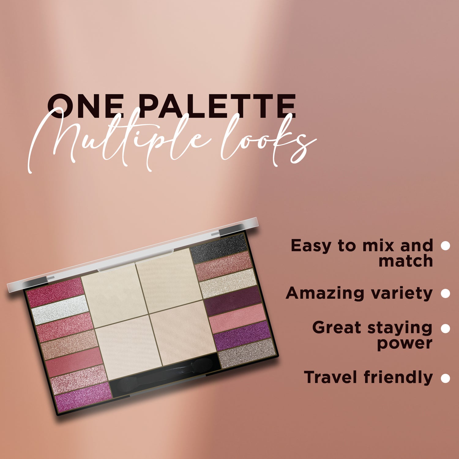 Seven Seas Pretty Eye shadow Palette - Seven Seas Cosmetics