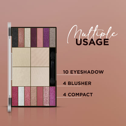 Seven Seas Pretty Eye shadow Palette | Shimmery Eye shadow Palette