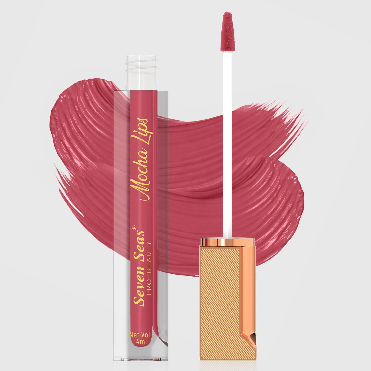 Mocha Lips Matte Liquid Lipstick | Non-Transfer &amp; 12-Hour Stay