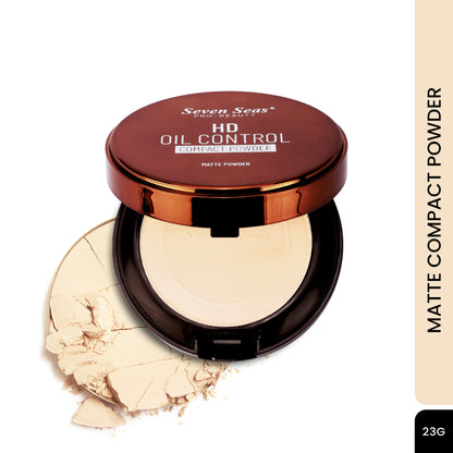 2 In 1 HD Oil Control Compact Powder