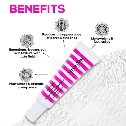 Seven Seas Face Primer, Face Glass Finish | Pore Blurring | Hydrating Oil Free - Seven Seas Cosmetics