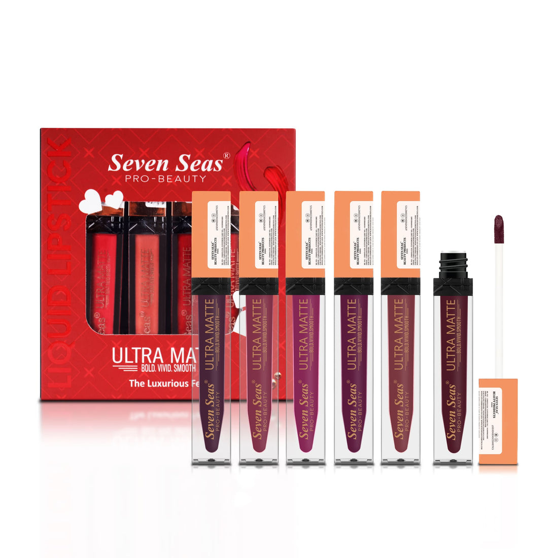Ultra Matte Liquid Lipstick for Women | Long Lasting, High Pigment Color