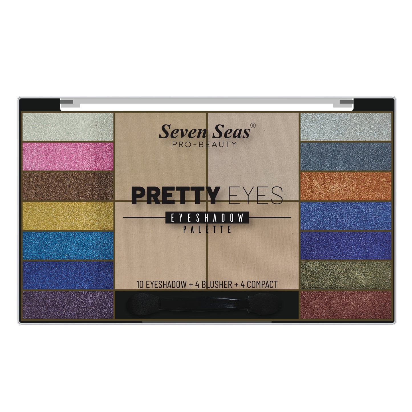 Seven Seas Pretty Eye shadow Palette | Shimmery Eye shadow Palette