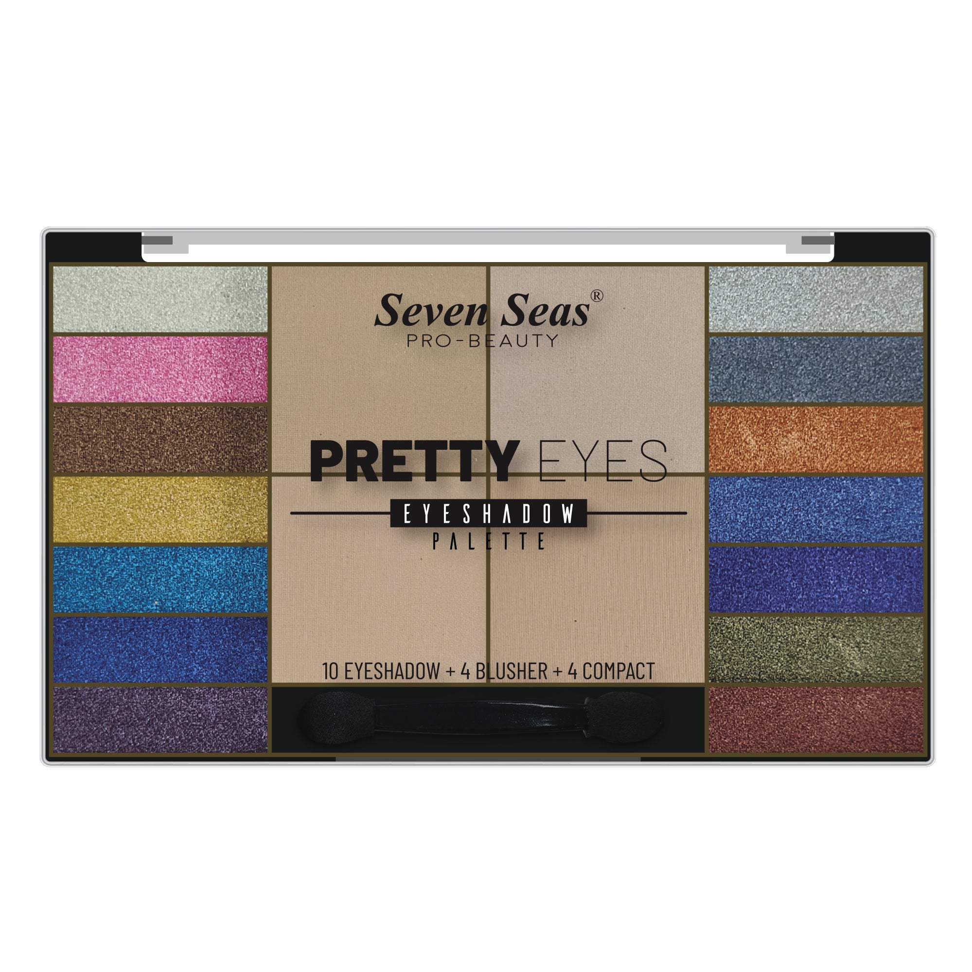 Seven Seas Pretty Eye shadow Palette - Seven Seas Cosmetics