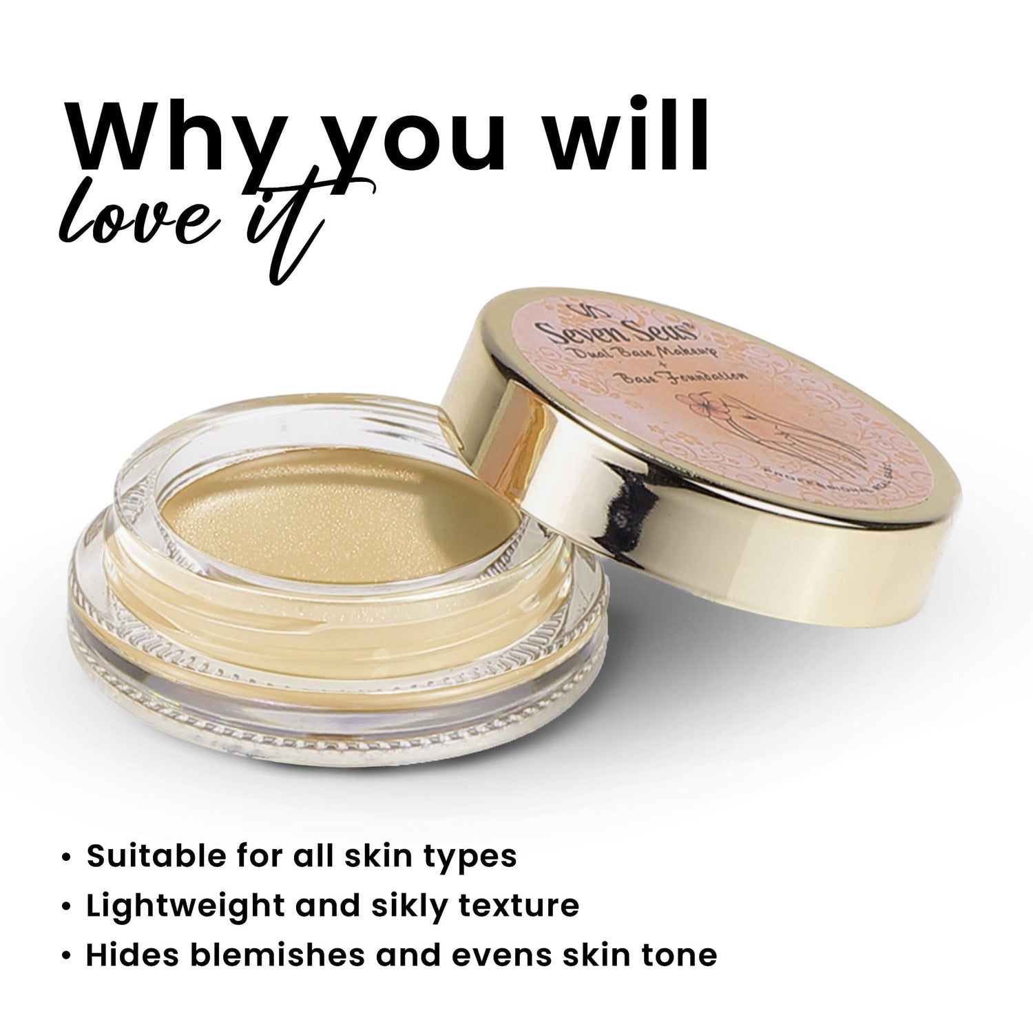 Seven Seas Dual Base Makeup + Base Foundation - Seven Seas Cosmetics