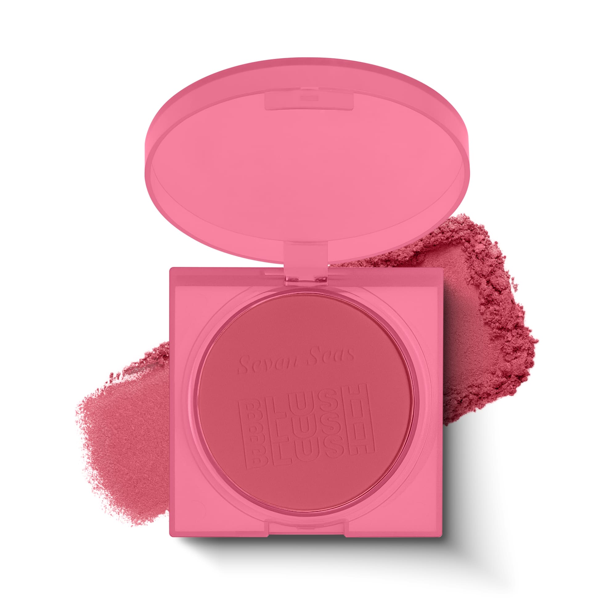 Seven Blusher Eyeshadow | Buildable Coverage | Easy To Blend | Perfect Pigmentation | Blusher Palette With Brush | Long Lasting | Matte Finish | Blusher Powder for Women - Seven Seas Cosmetics