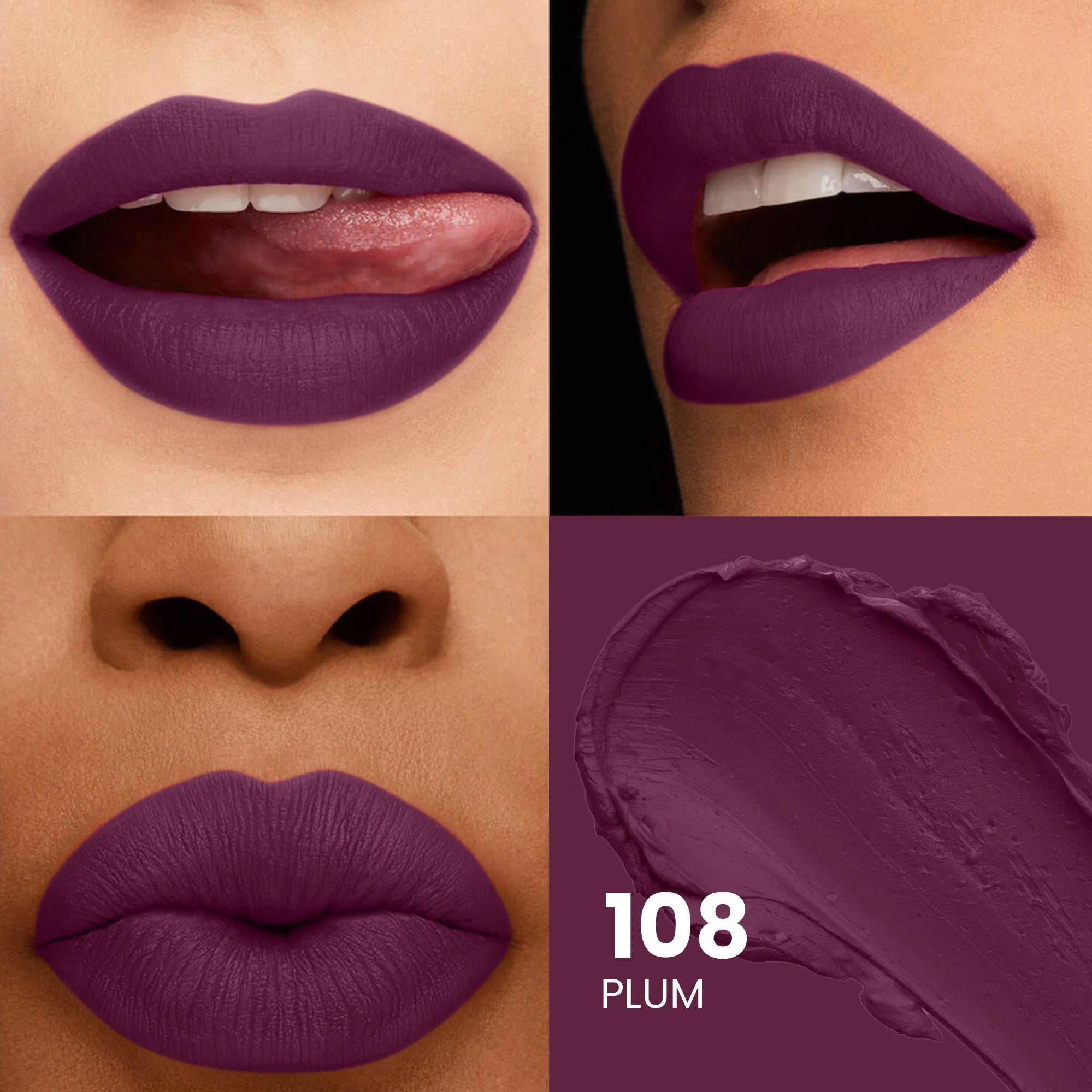 Velvet Shot Non Transfer Lipstick, 14 Hour Long Lasting and Waterproof