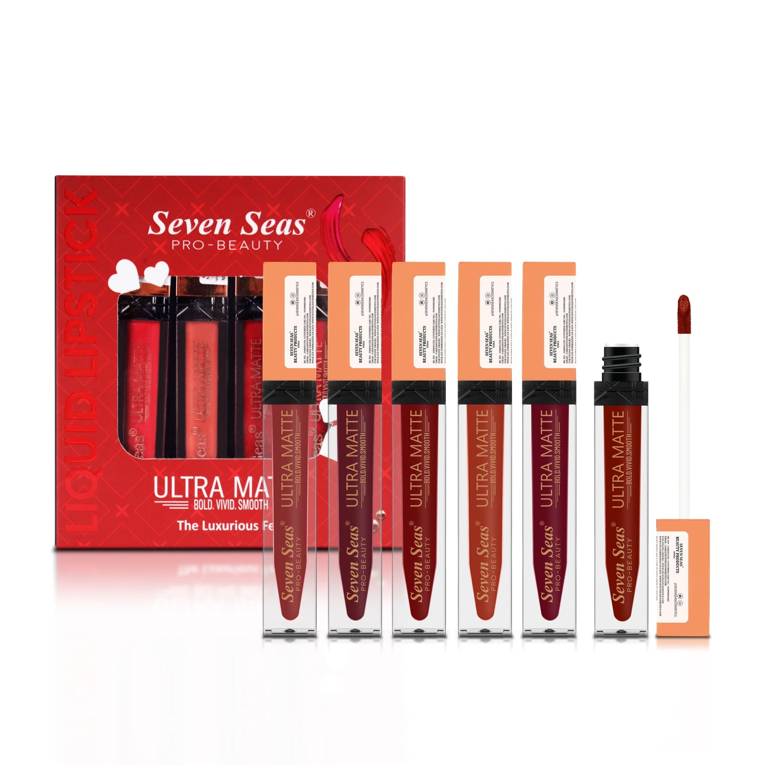 Ultra Matte Liquid Lipstick for Women | Long Lasting, High Pigment Color