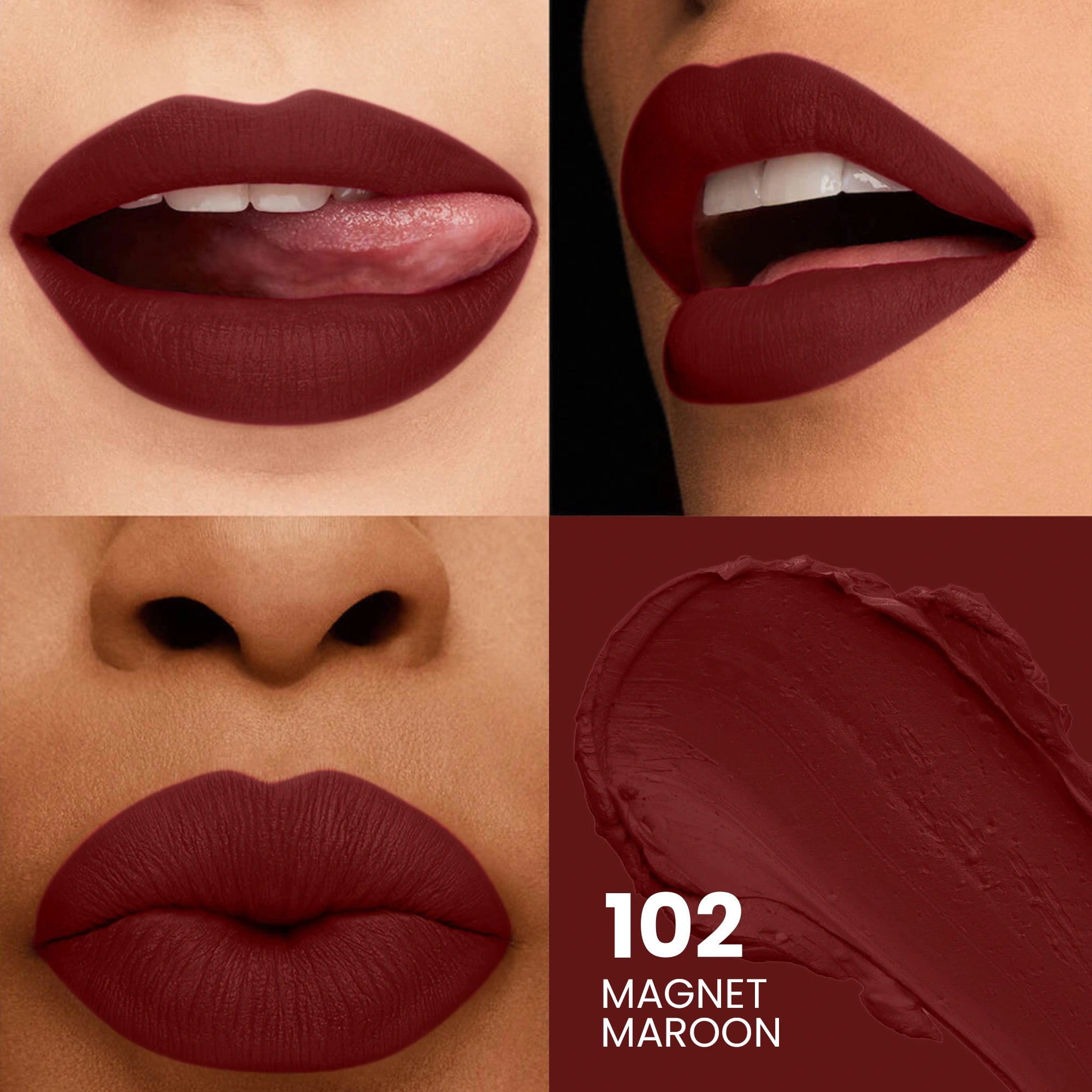 Velvet Shot Non Transfer Lipstick, 14 Hour Long Lasting and Waterproof