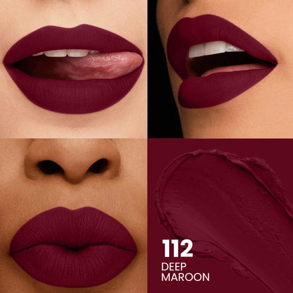 Velvet Shot Non Transfer Lipstick, 14 Hour Long Lasting and Waterproof