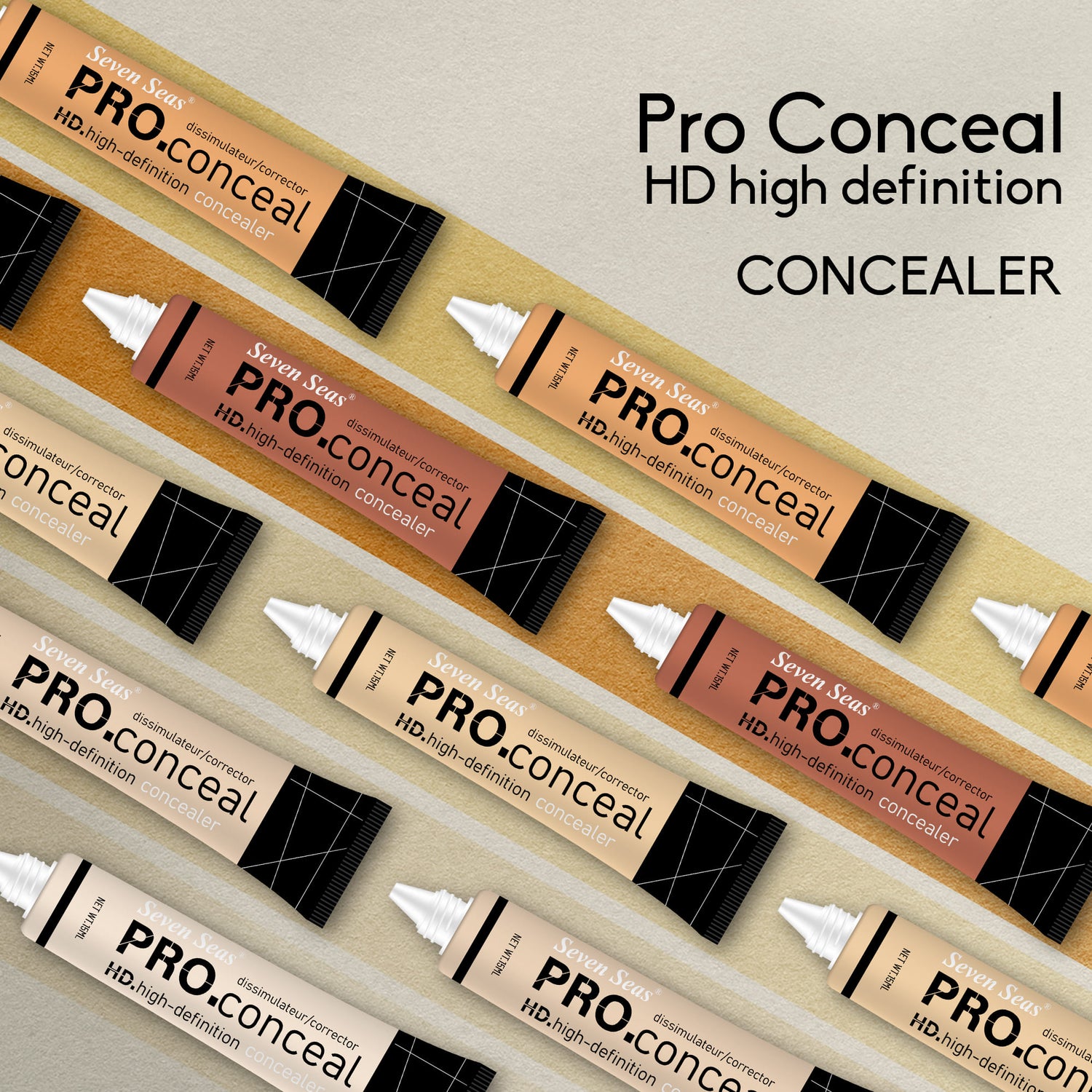 Seven Seas HD Pro Matte Liquid Concealer - Seven Seas Cosmetics