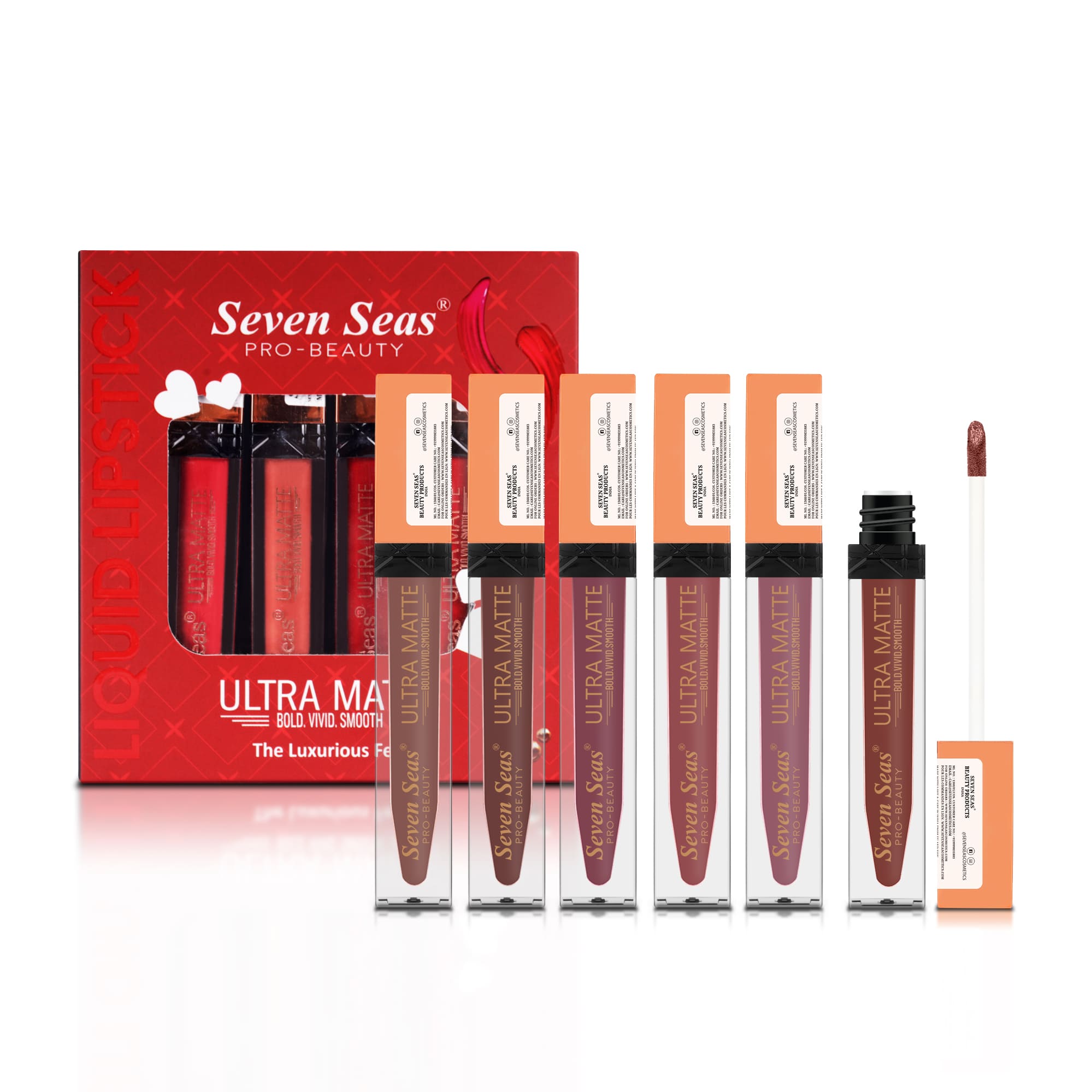 Ultra Matte Liquid Lipstick for Women | Long Lasting, High Pigment Color