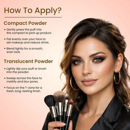 Tone Cover HD Compact Powder | Smooth Matte Finish