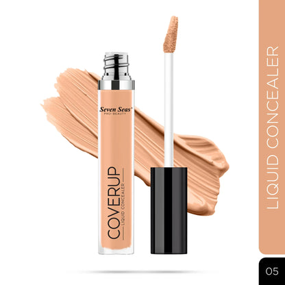 Cover Up Liquid Concealer | Natural Daily Face Makeup – Seven Seas Cover Up Liquid Concealer | Natural Daily Face Makeup – Seven Seas