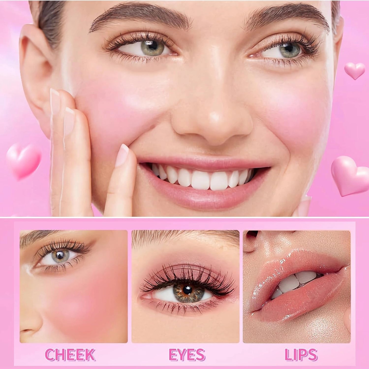 Seven Seas Matte Jelly Blush Tint | Moisturising Lip, Cheek &amp; Eye Tint