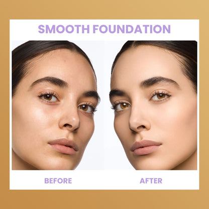 Seven Seas Smooth Foundation | Oil Free | Lightweight | Long Lasting Foundation for Face Makeup | SPF-20 - Seven Seas Cosmetics