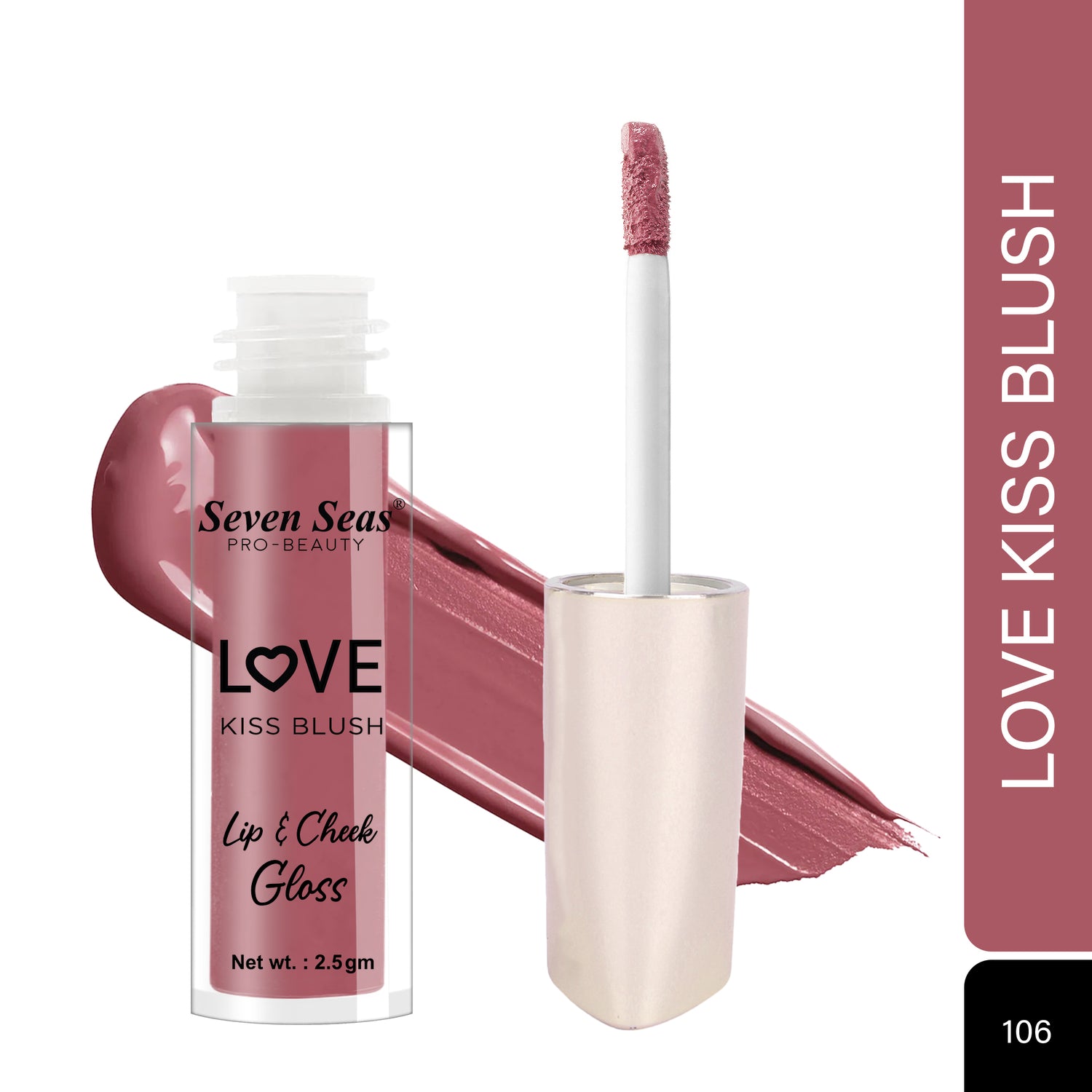Seven Seas Love Kiss Blush Lip &amp; Cheek Gloss - Seven Seas Cosmetics