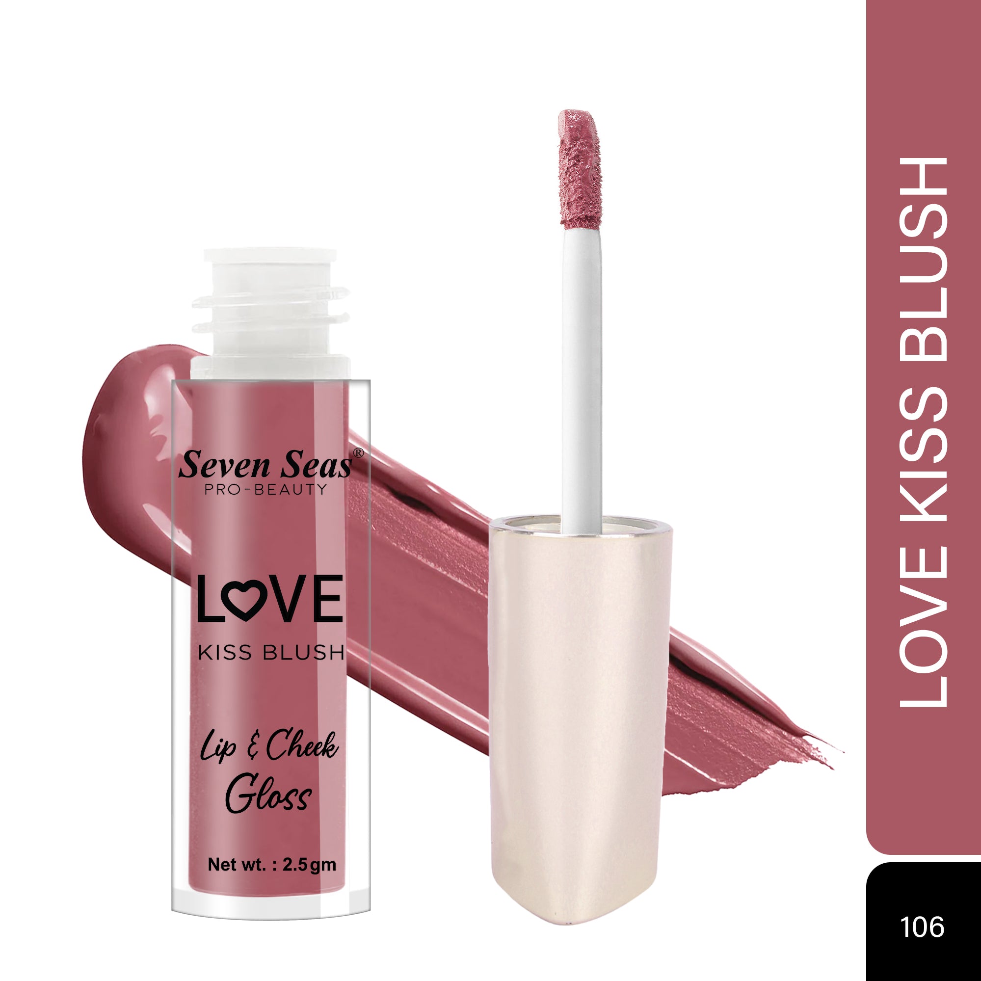 Seven Seas Love Kiss Blush Lip &amp; Cheek Gloss - Seven Seas Cosmetics